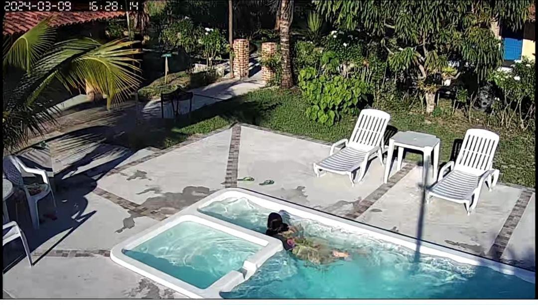 Casa Na Praia Com Piscina Costa Dourada Esterno foto