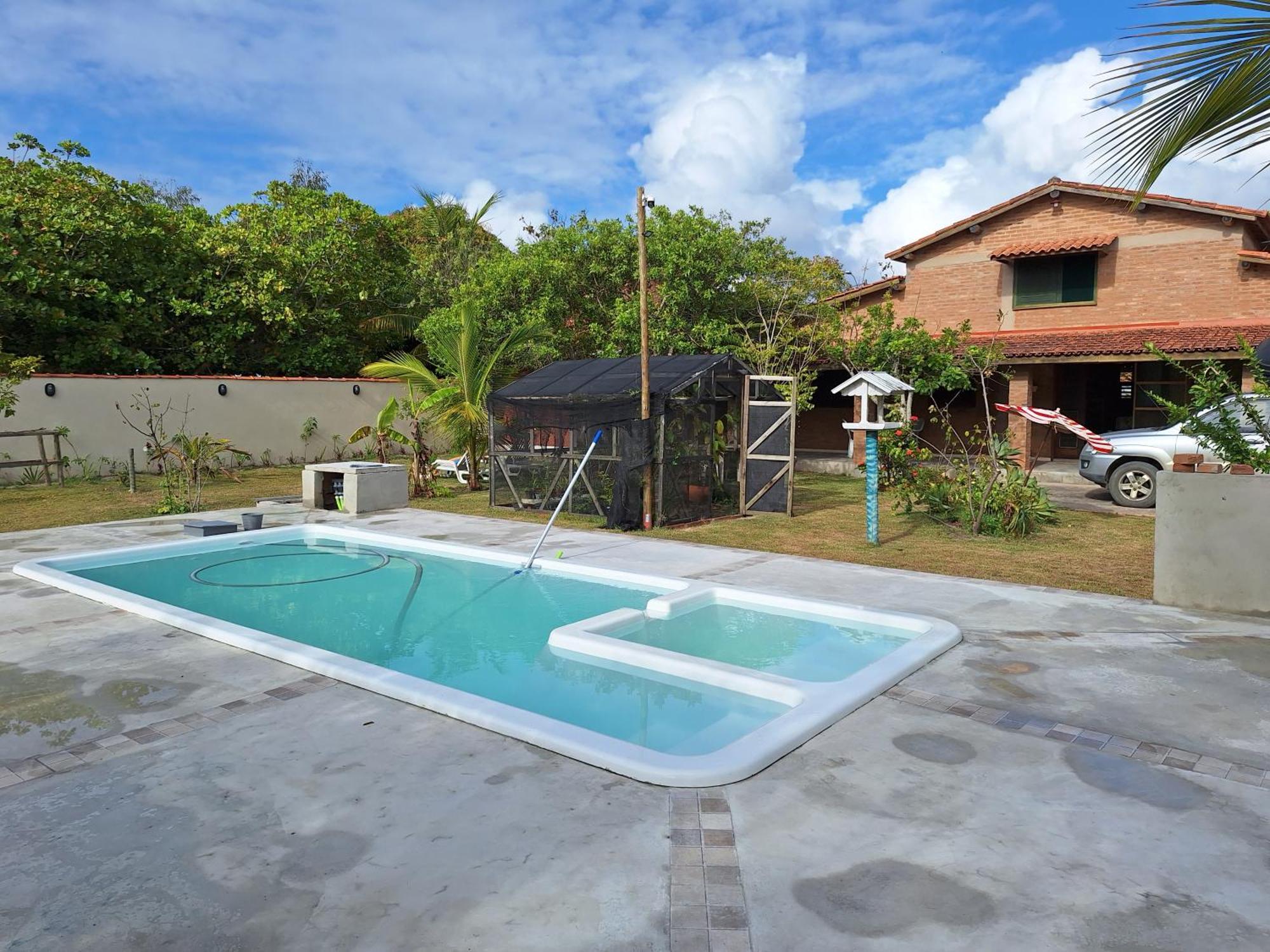 Casa Na Praia Com Piscina Costa Dourada Esterno foto